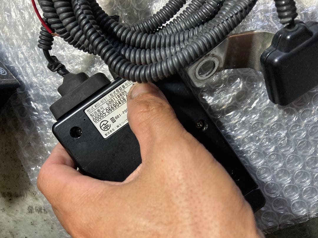 MSC-BE51 セットアップ済 オートバイ用　ETC 二輪　ステー付きでお得