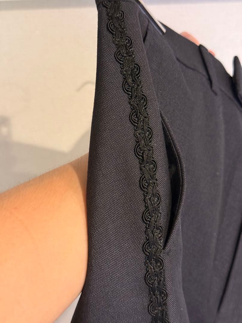 【さと】GUCCI スラックス パンツ 44 グレー ミケーレ期初期