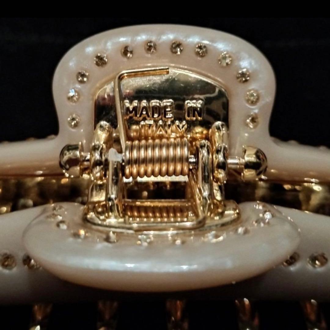 acca アッカ ティアラクイーン クリップ L ゴールド ベージュ ヘア 大