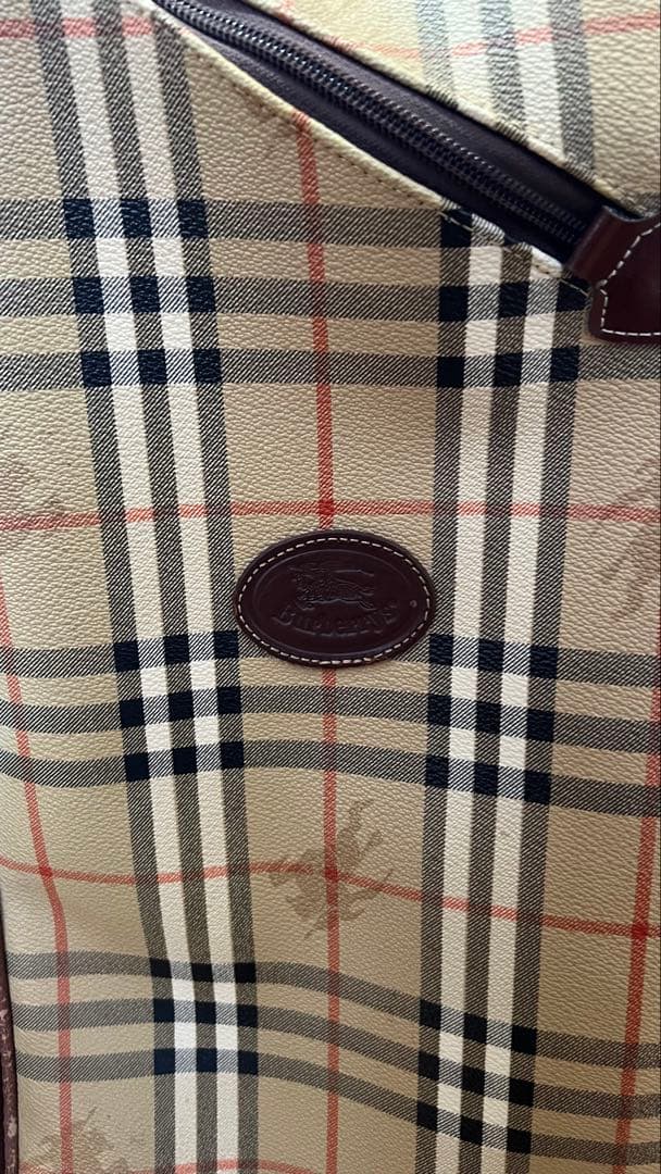 Burberry チェック柄 ゴルフバッグ