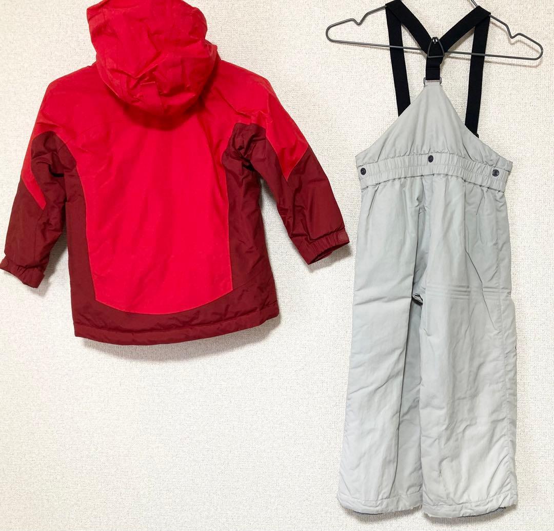 良品　110 mont-bell 子供用 スキーウェアセット 上下