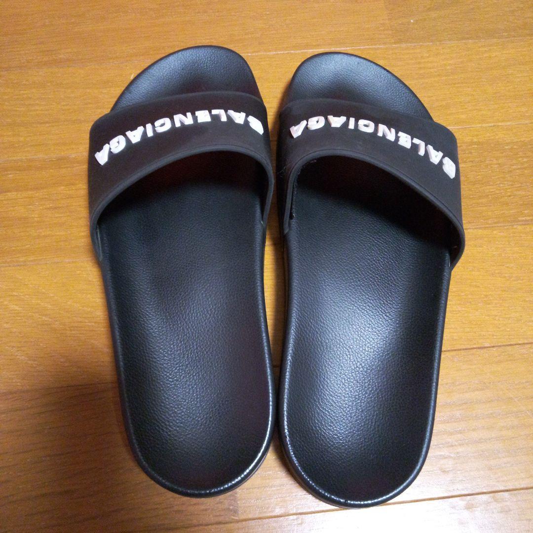 BALENCIAGA ビーチサンダル ブラック