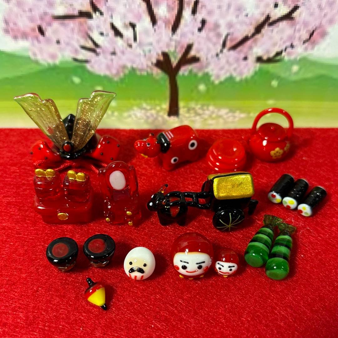 もぐ　ガラス細工　ミニチュア