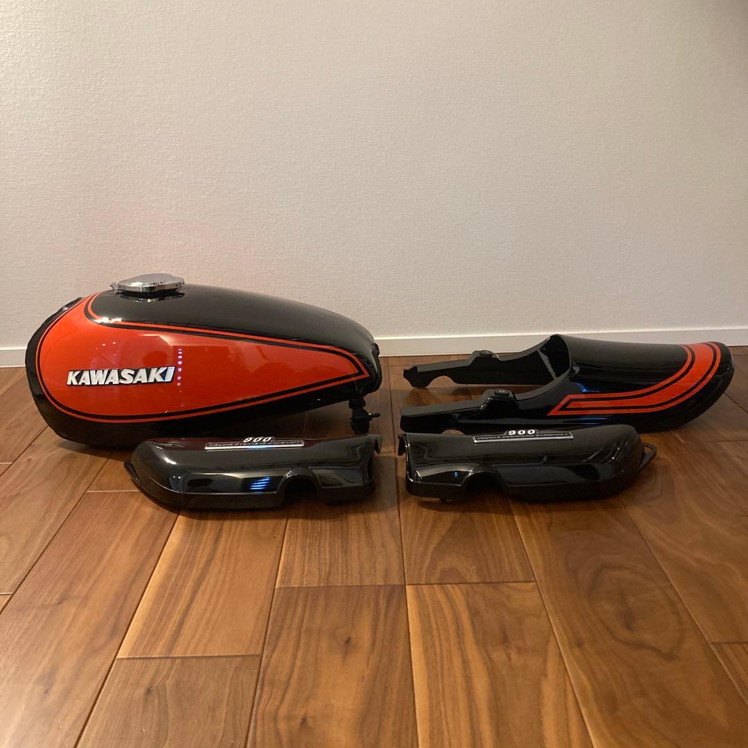 カワサキ Z1 Z2 純正タンク、MRSサイドカバー&テールカウル