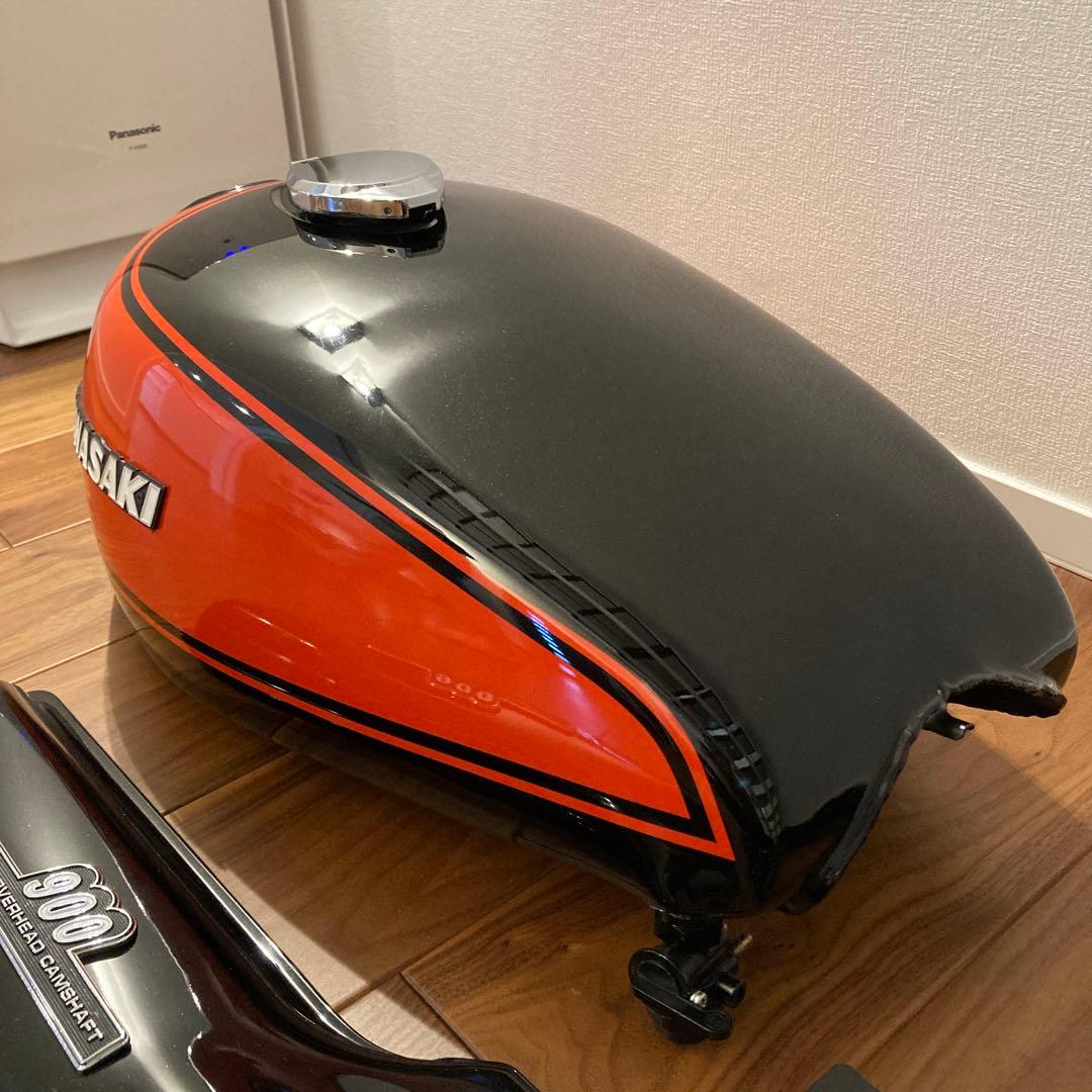 カワサキ Z1 Z2 純正タンク、MRSサイドカバー&テールカウル