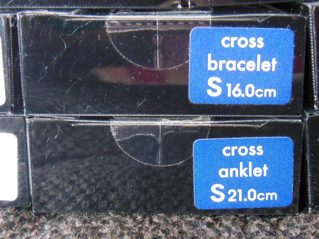 新品 バンデル 5点セット クロス ブレスレット&アンクレット Sサイズ