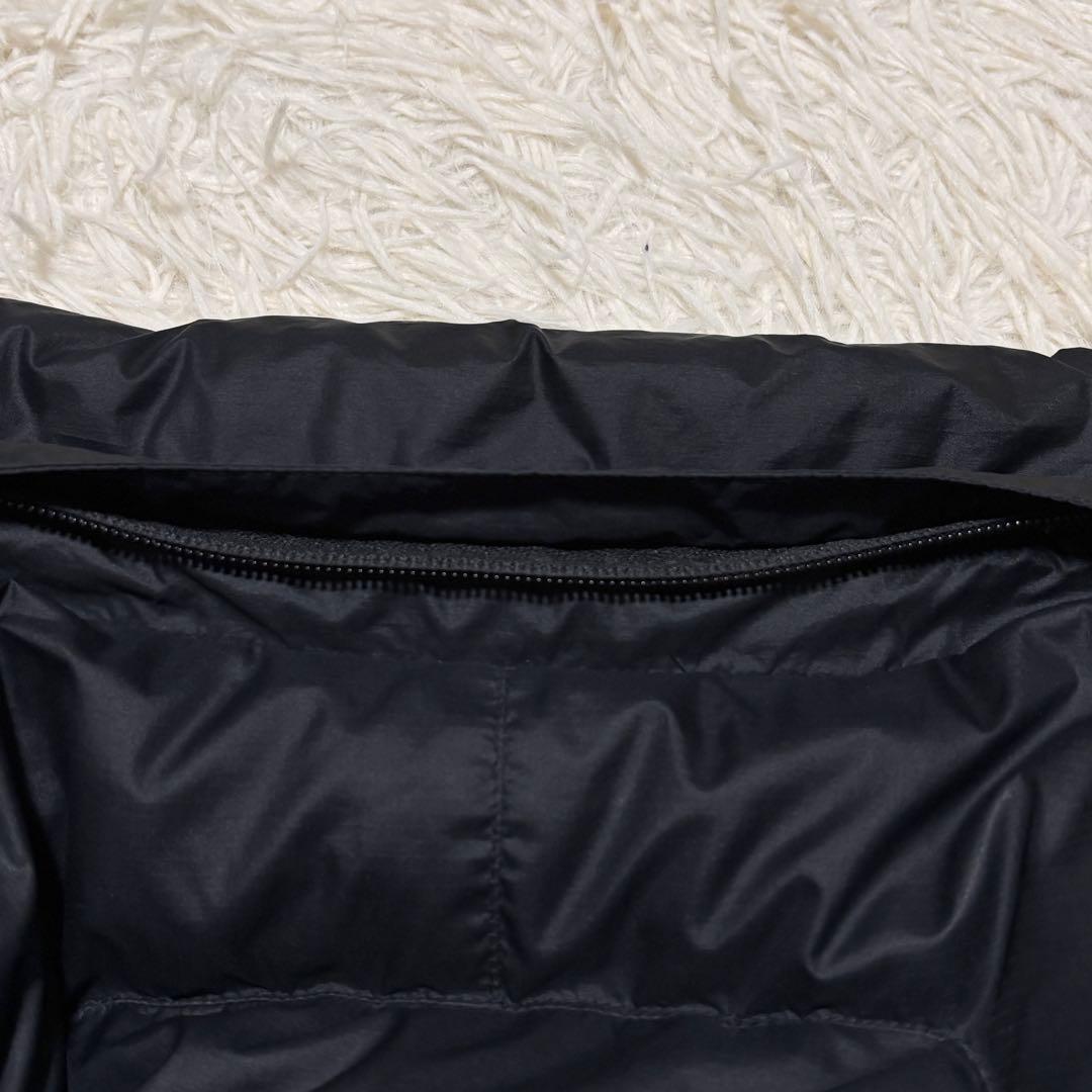 ポロラルフローレン ダウンジャケット M相当 ロゴ ブラック 肉厚 近年モデル