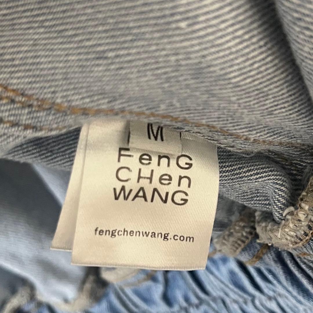 【人気】Feng Chen Wang レイヤードデニムジャケット Mサイズ