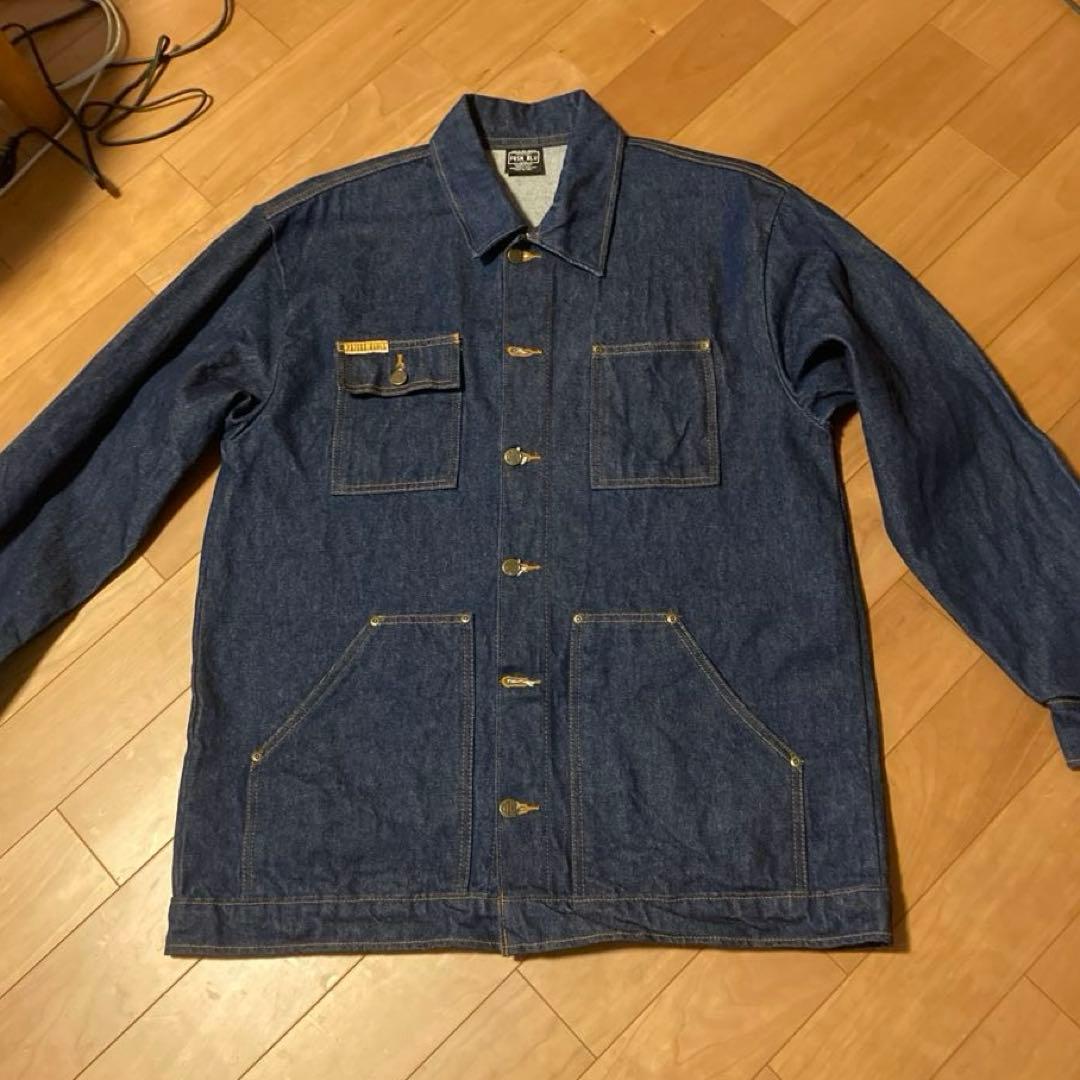 米国製　PRISON BLUES デニムヤードコート　L (大きめです)