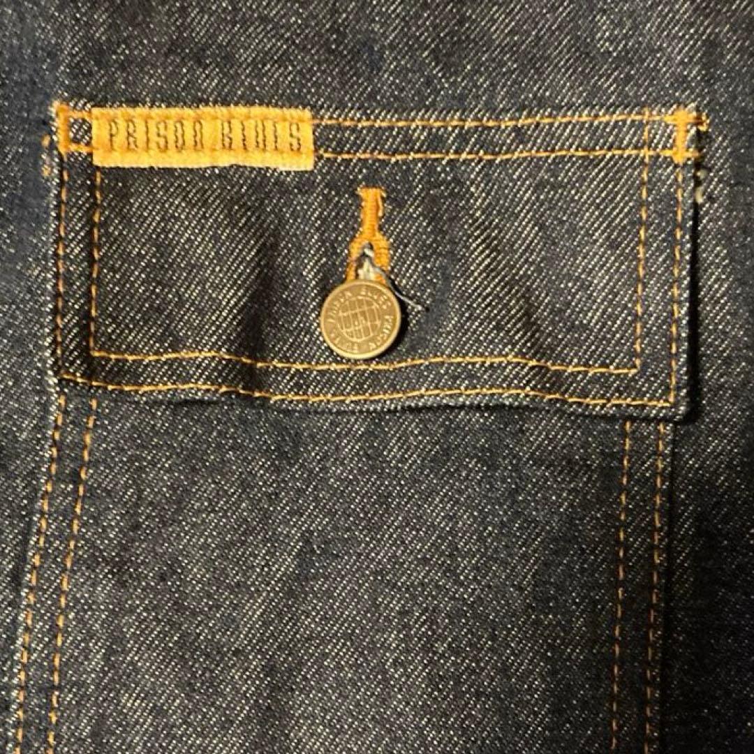 米国製　PRISON BLUES デニムヤードコート　L (大きめです)