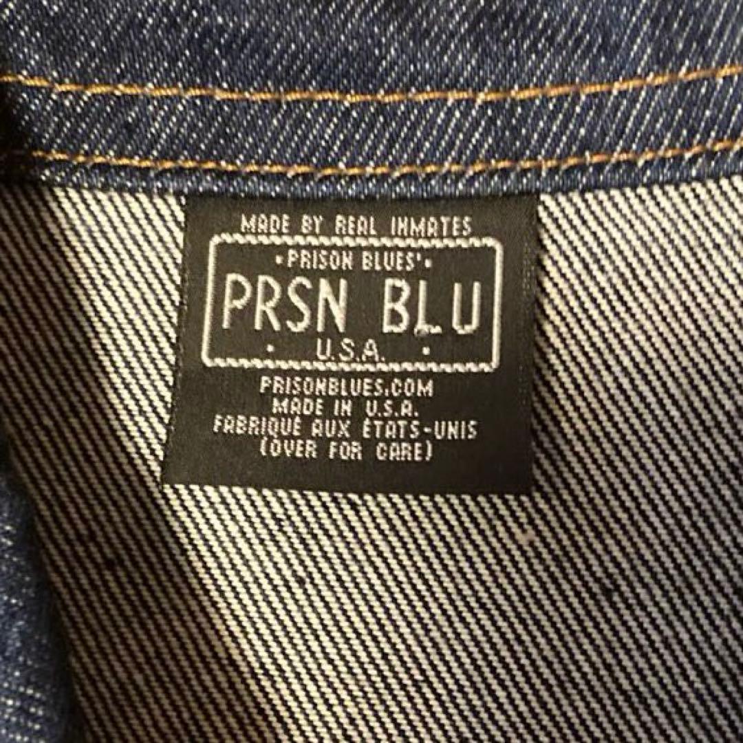 米国製　PRISON BLUES デニムヤードコート　L (大きめです)