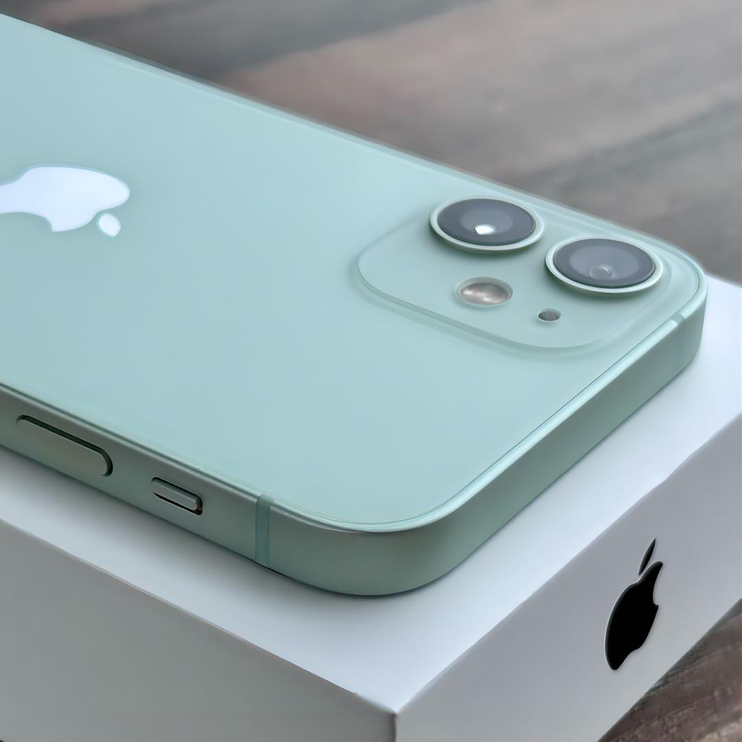 【☆極美品☆】iPhone12mini 本体 Green 256GB