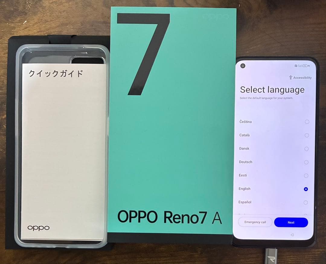OPPO Reno7 A 本体 ブラック