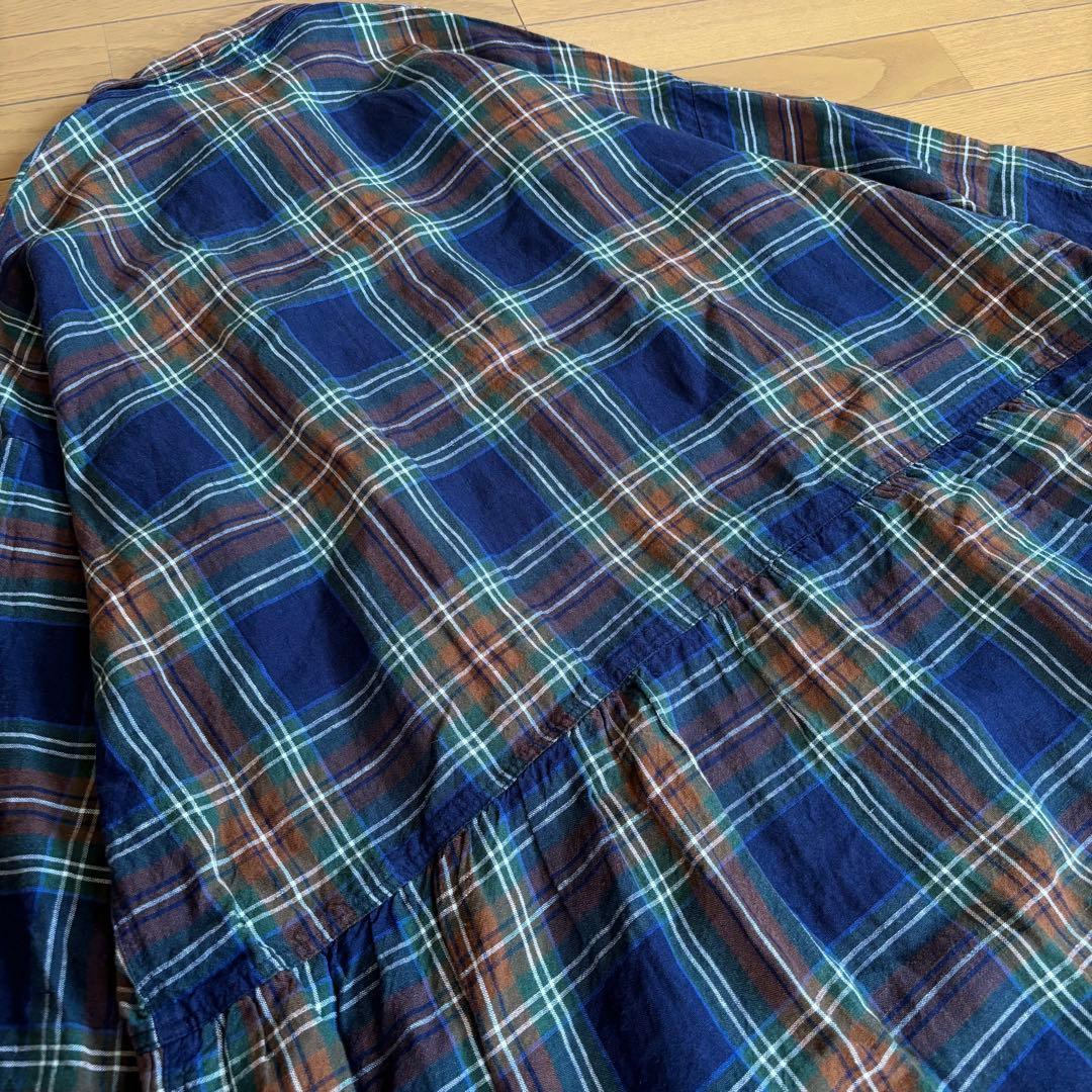 ICHI Antiquites リネンタータンシャツドレス ワンピース サイズF