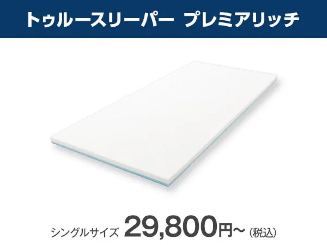 【新品✨】トゥルースリーパープレミアムリッチ(シングル)インナーカバーもセット!