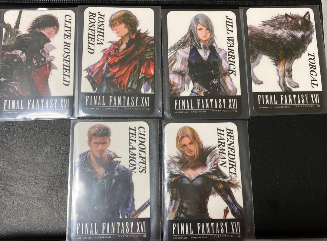 ファイナルファンタジー16 FF16 コラボカフェ カード ジョシュア クライブ