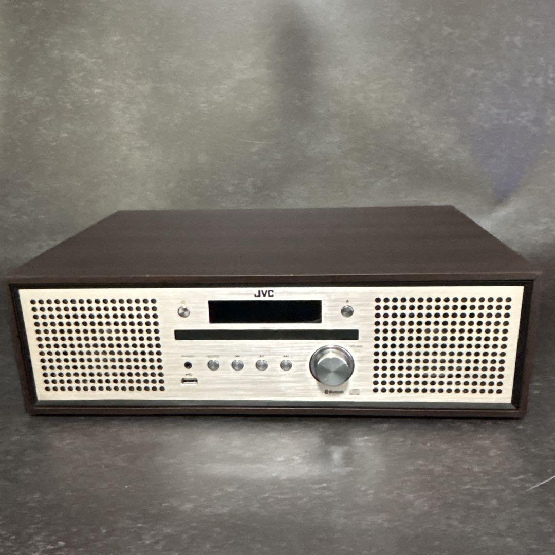【極美品】JVC NX-W30 コンポ Bluetooth対応 リモコン付