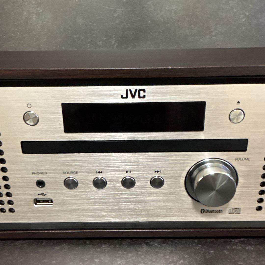 【極美品】JVC NX-W30 コンポ Bluetooth対応 リモコン付