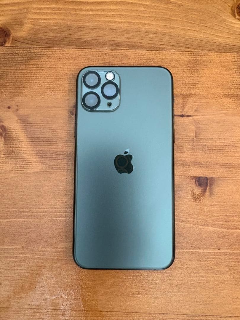 【美品】iPhone11pro 256GB SIMフリー ミッドナイトグリーン