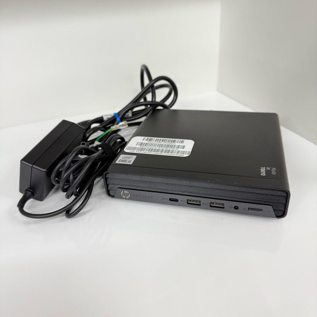 ●小型モデル●HP ProDesk400G6 i5 16GB WIn11Pro
