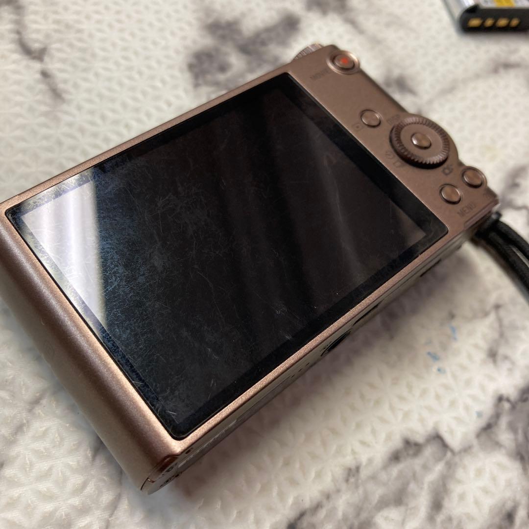 動作品◎ SONY DSC-WX300 ブラウン デジカメ サイバーショット