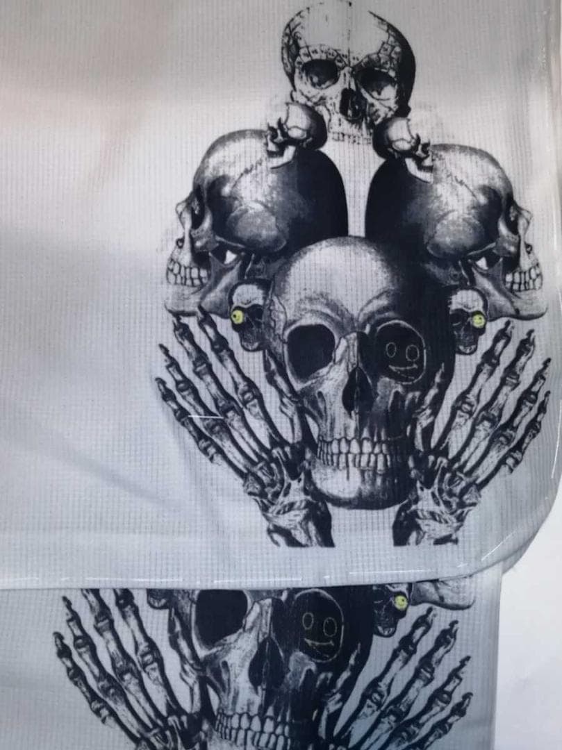 ★バニラあいす★シャルル アナスタス浴衣.スカル骸骨.グレー白