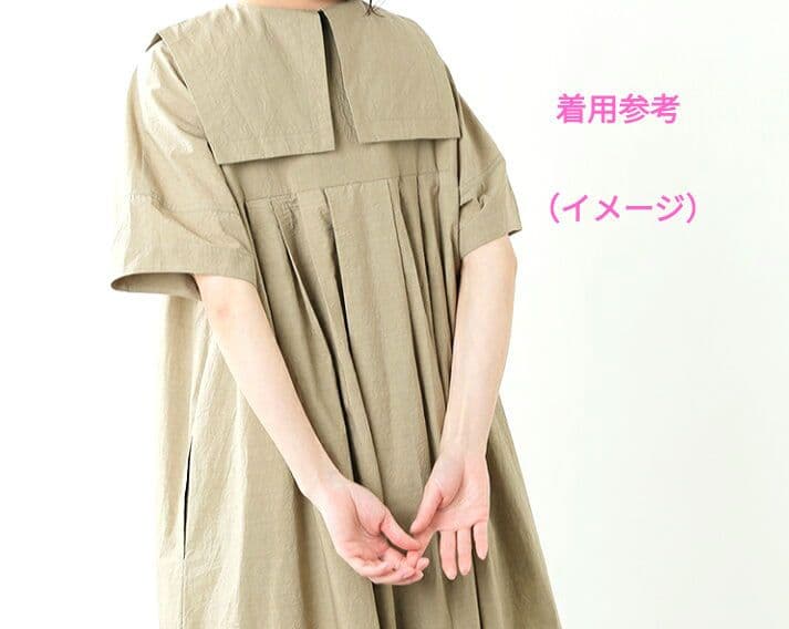 MAGALI天日干しコットンスクエアワンピース