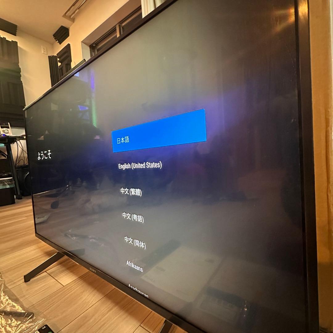 テレビ SONY BRAVIA KJ-43X8500H