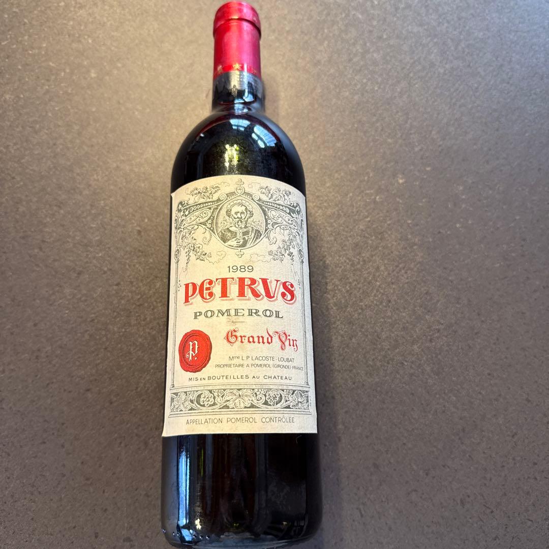 ワイン Petrus Pomerol Grand Vin 1989