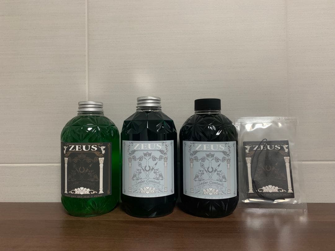 ※期間限定特価　レダーコンタクト　ゼウス　3種＋エアフレッシュナー　新品未使用