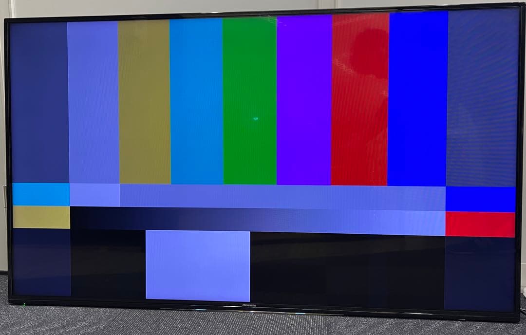 【直接引き取り限定】美品 55型 ハイセンス ハイビジョンLED液晶テレビ