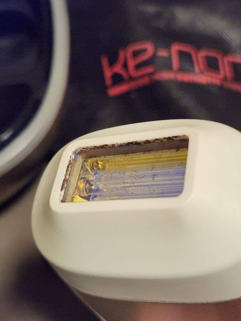 脱毛器 ケノン 7.1 全身フラッシュ式　カートリッジ3種付