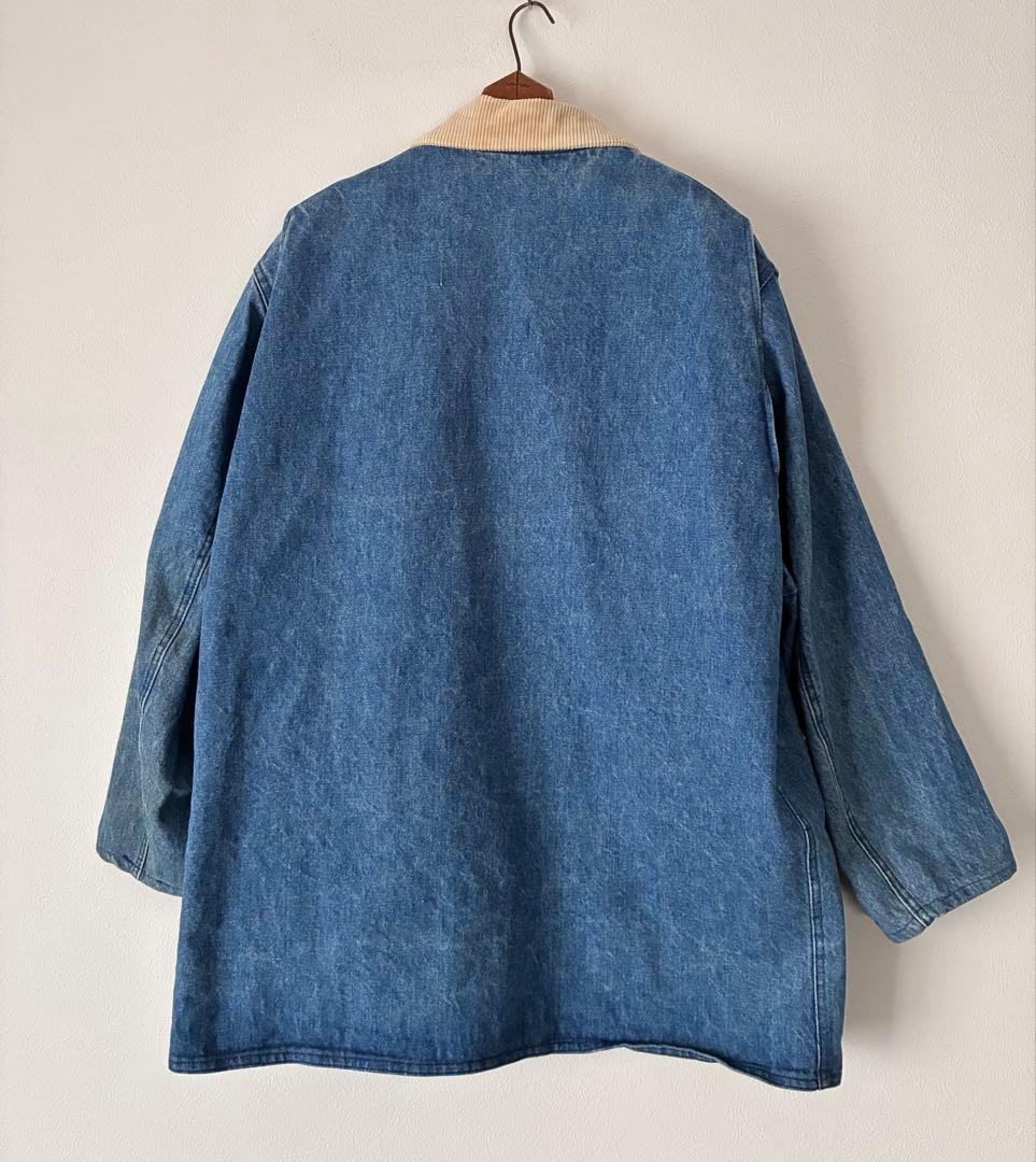80's L.L.Bean デニムカバーオール　ハンティングジャケット　3WAY