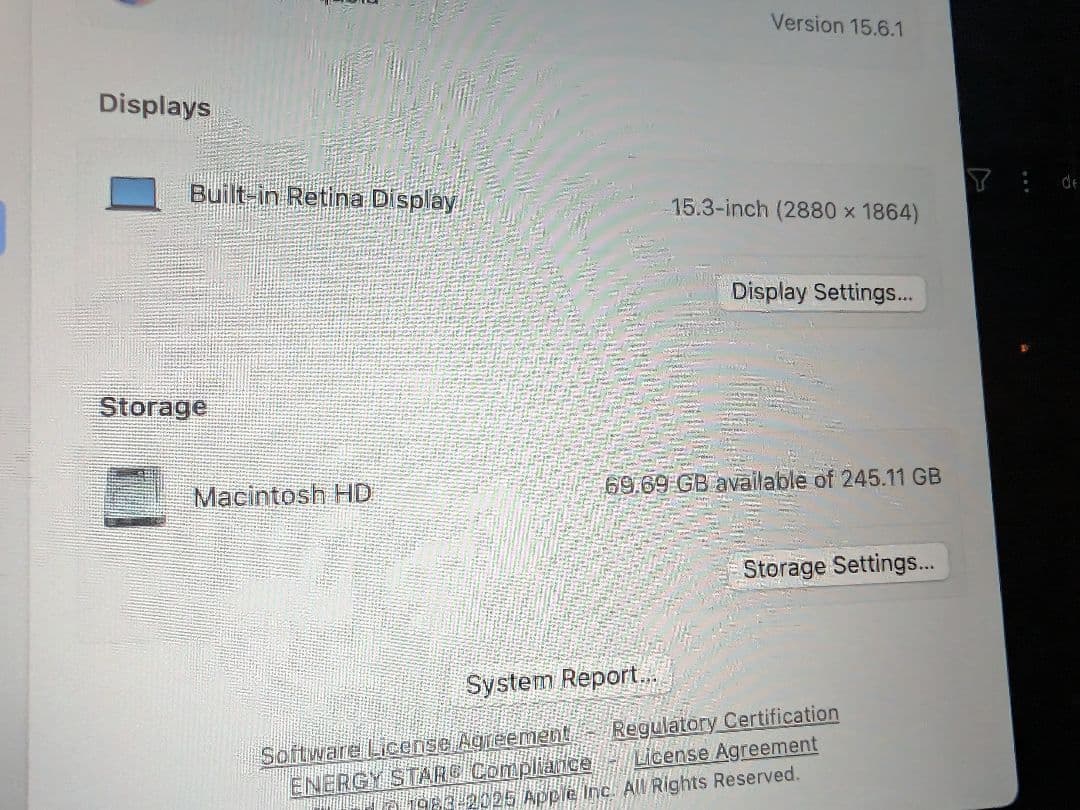 Apple MacBook air 15インチ M4 16gb 256gb