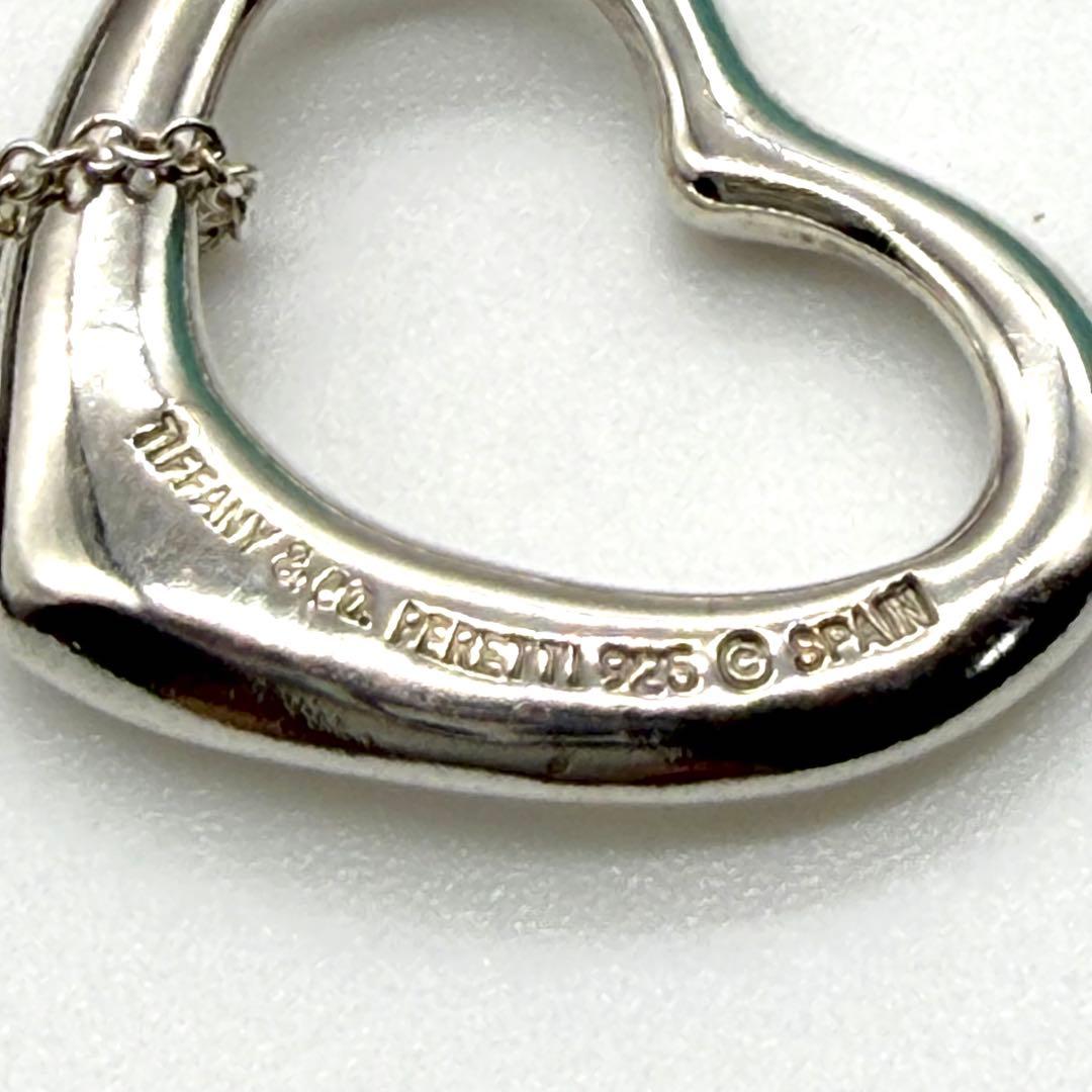 ★美品★Tiffany&co. ティファニー オープンハート ネックレス 925