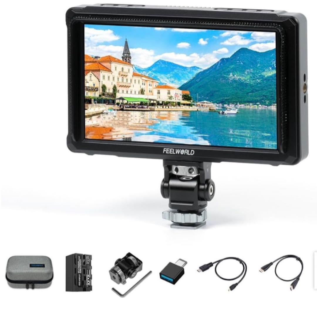 6 インチ1200nit高輝度1920✕1080デジタルー眼レフ モニター