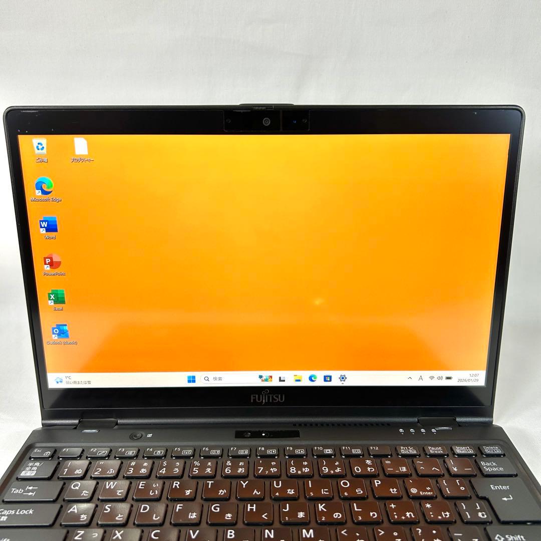 美品 富士通 LIFEBOOK U9312X/J 2in1 タッチパネル FHD