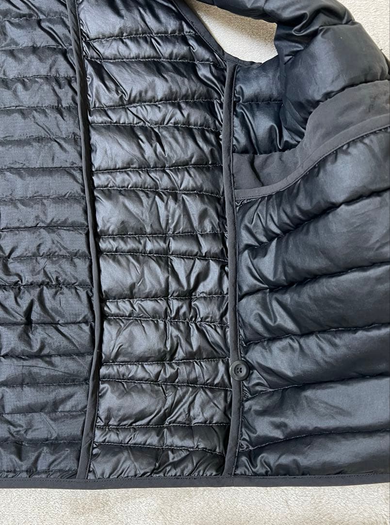希少‼️黒‼️パタゴニア WORN WEAR ダウンベスト recrafted