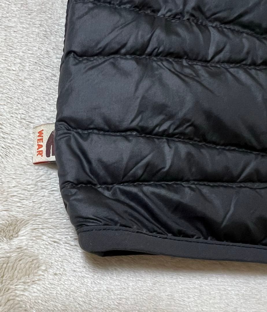 希少‼️黒‼️パタゴニア WORN WEAR ダウンベスト recrafted