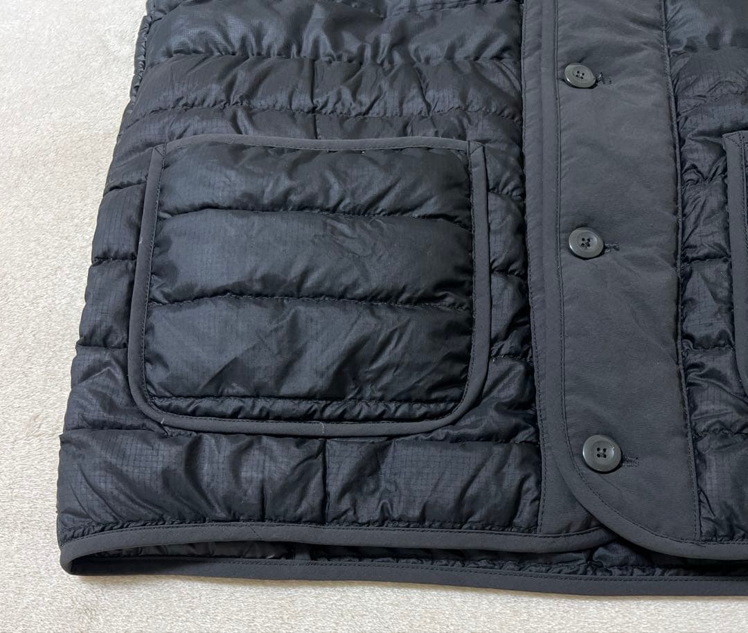 希少‼️黒‼️パタゴニア WORN WEAR ダウンベスト recrafted