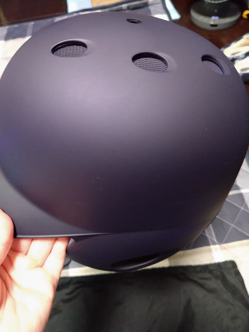 ミズノ 野球右打者用軟式艶消し片耳ヘルメット Lサイズ