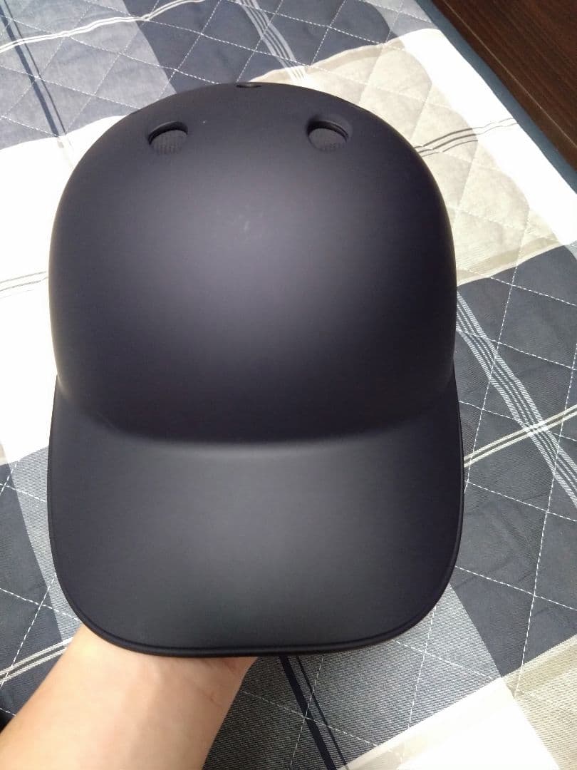 ミズノ 野球右打者用軟式艶消し片耳ヘルメット Lサイズ