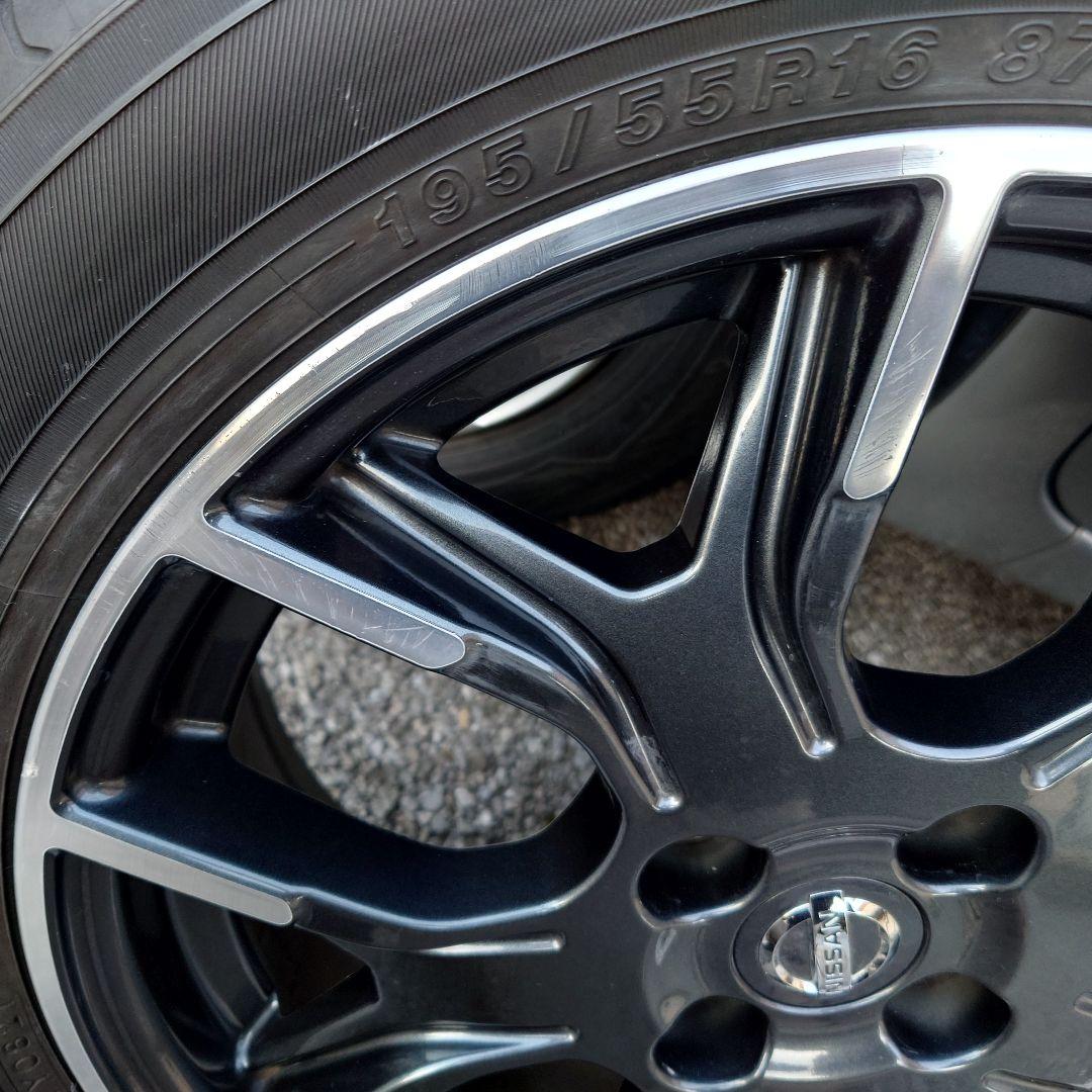 日産ノートニスモ16インチ純正アルミ BluEarth ECOS 送料込み