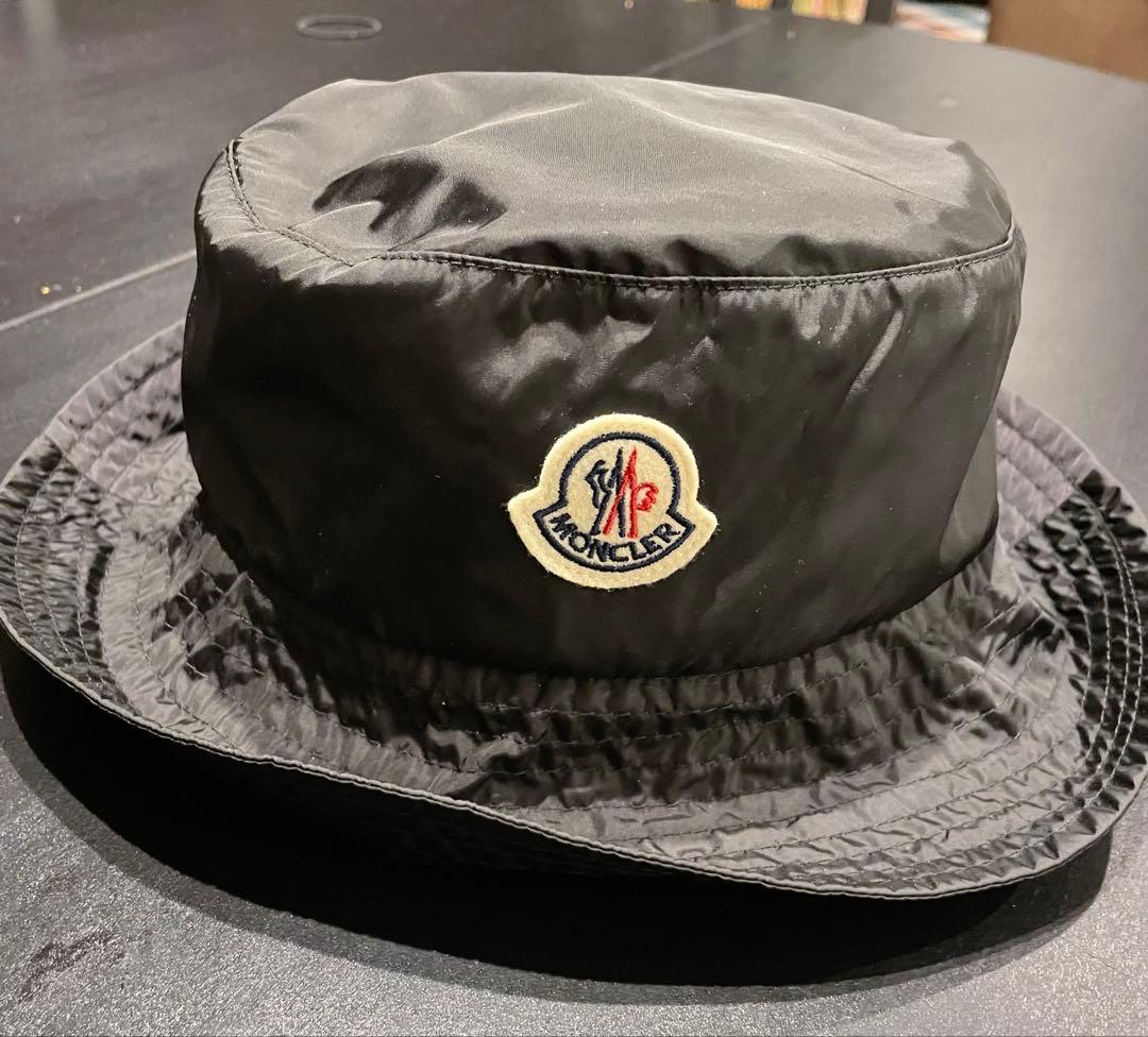 【値下げ‼︎】モンクレール MONCLER 帽子　ナイロンバケットハット