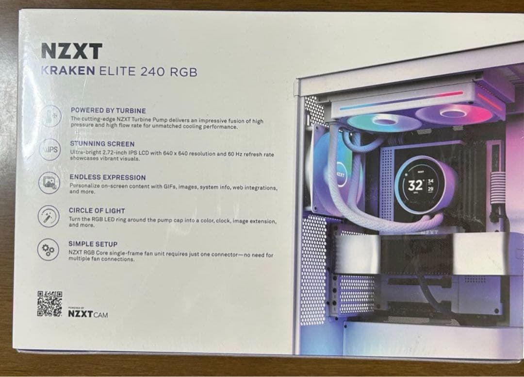 新品未開封 NZXT Kraken Elite 240 RGB v2 White