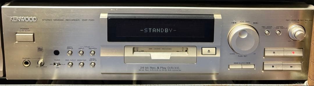 KENWOOD MDデコーダーDMF-7020 動作確認済リモコン付