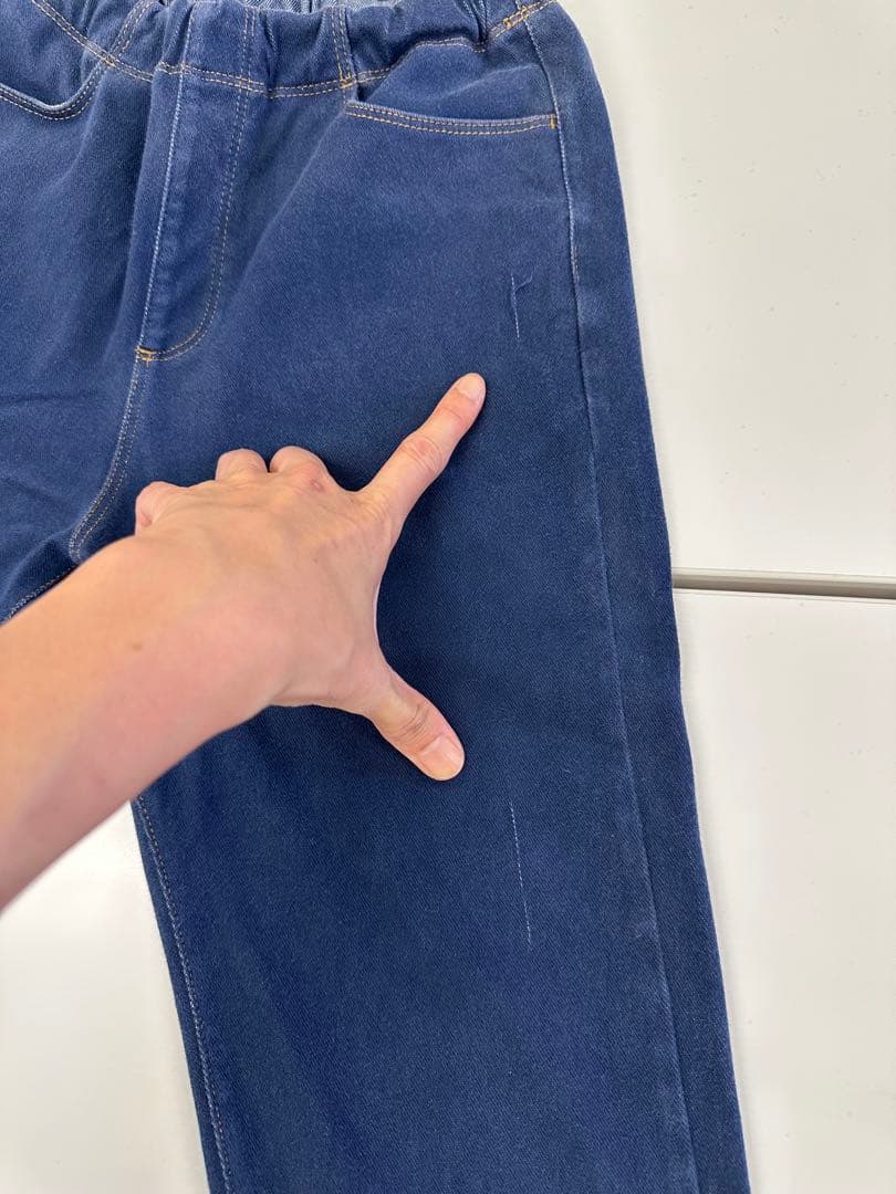 branshes、無印良品　デニムパンツ、ブラックパンツ　150 8本まとめ売り