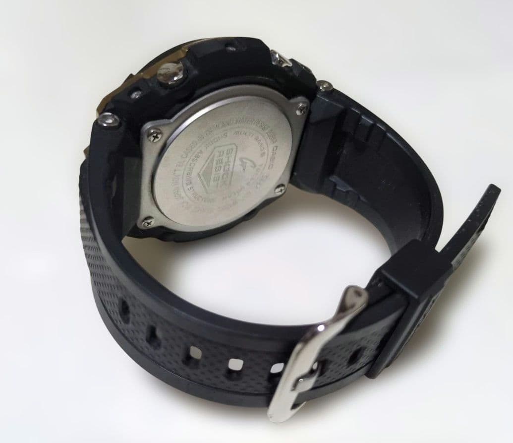 G-SHOCK GST-W100G ブラック/ゴールド