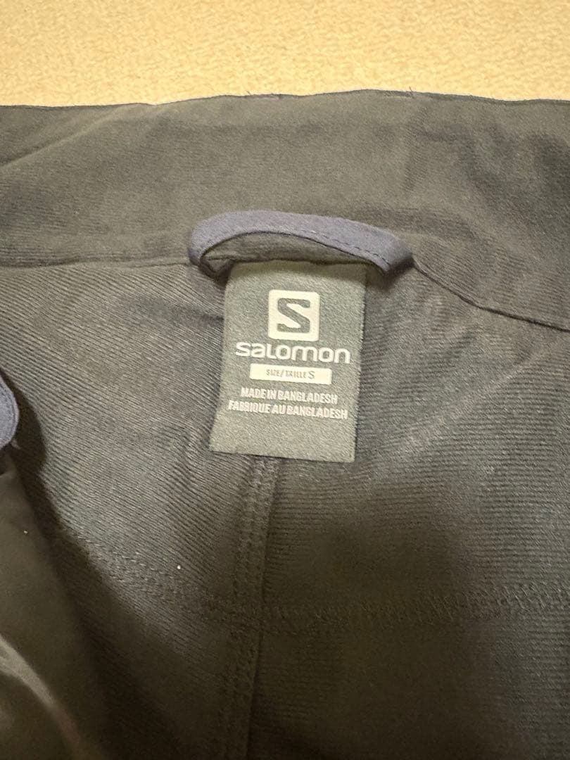 お値下げ【美品】Salomon スキー　スノボ　パンツ　ネイビー