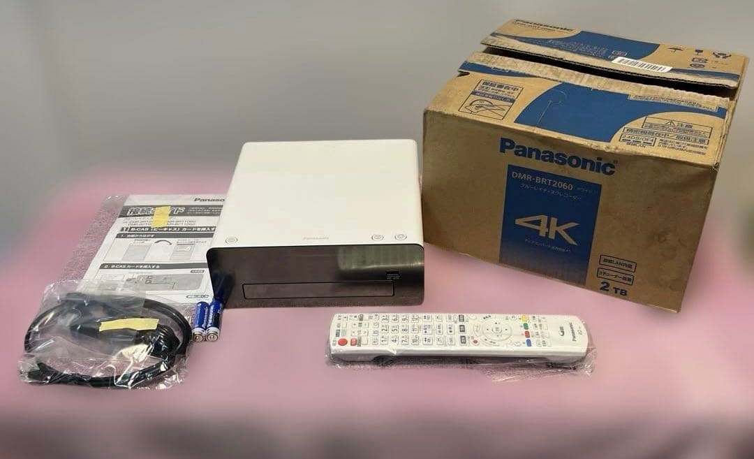 Panasonic 2TB ブルーレイレコーダー
